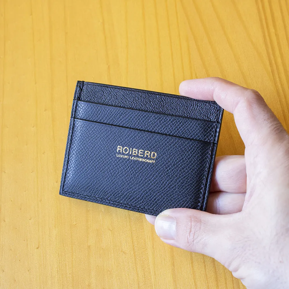 Black Epsom Slim Card Holder #12