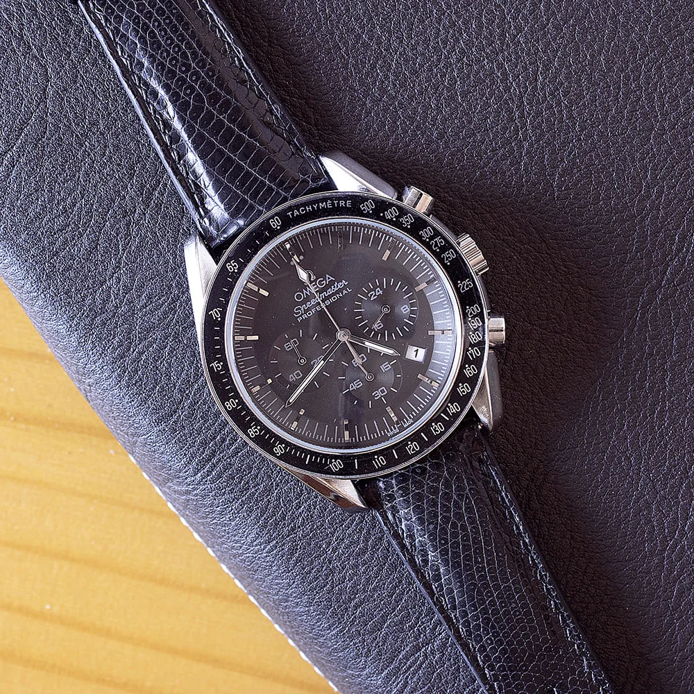 Black Lizard Watch Strap