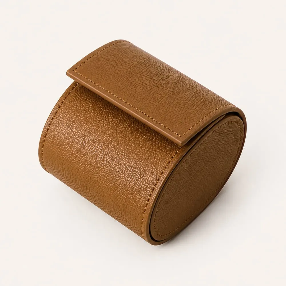 Gold 1 Watch Travel Watch Case Gold 1 Watch Travel Watch Case