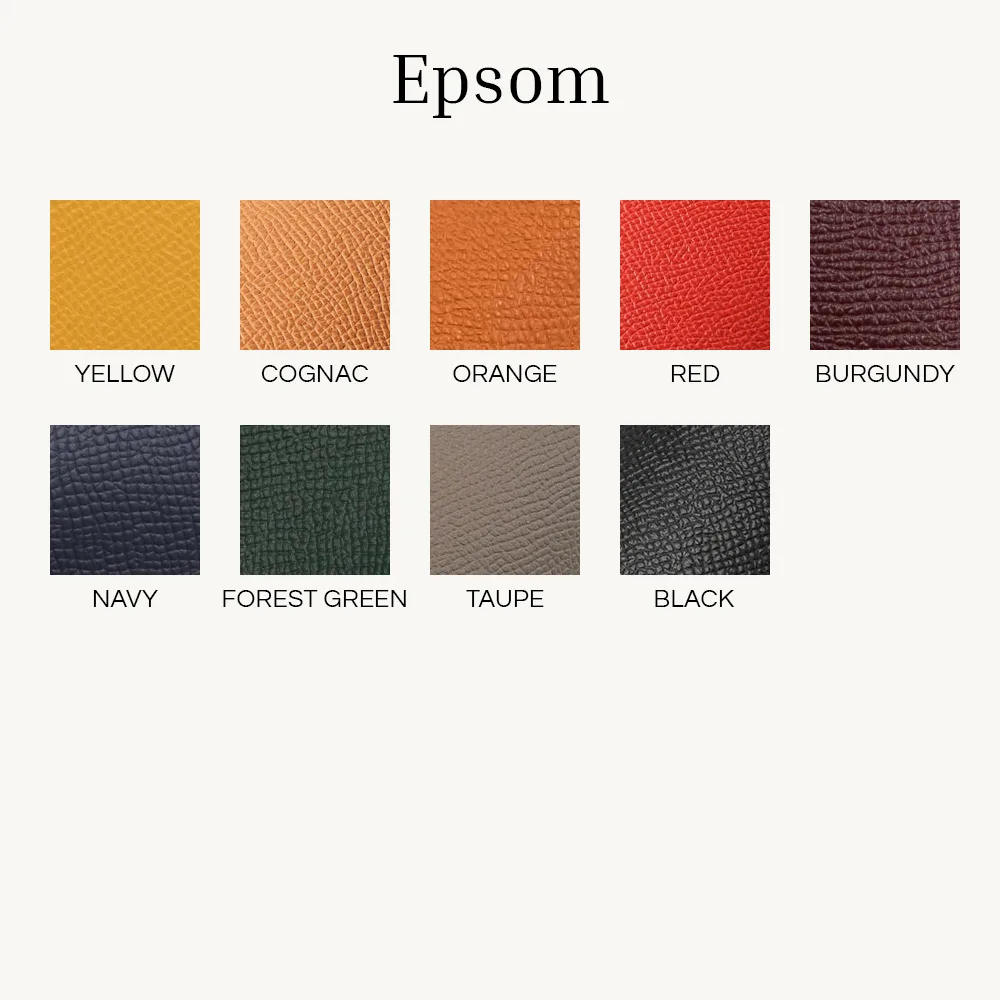 Custom Epsom Watch Straps