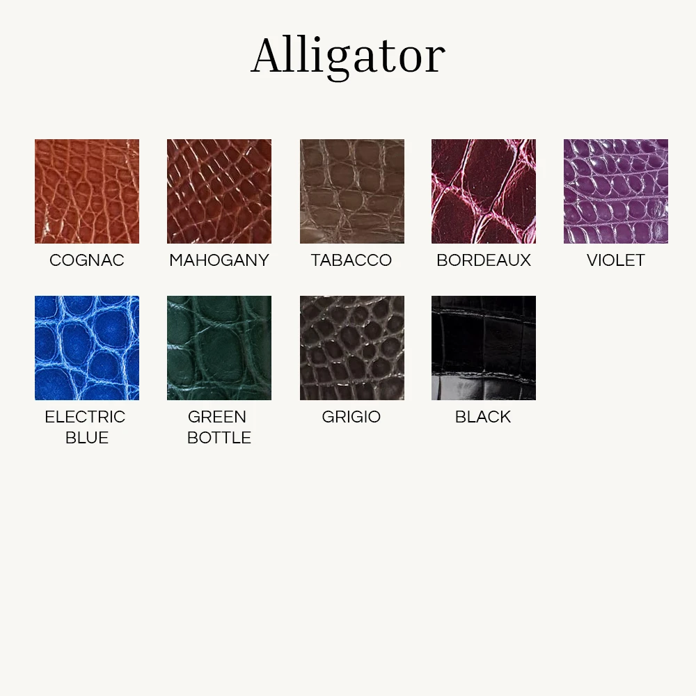 Custom Alligator Watch Straps