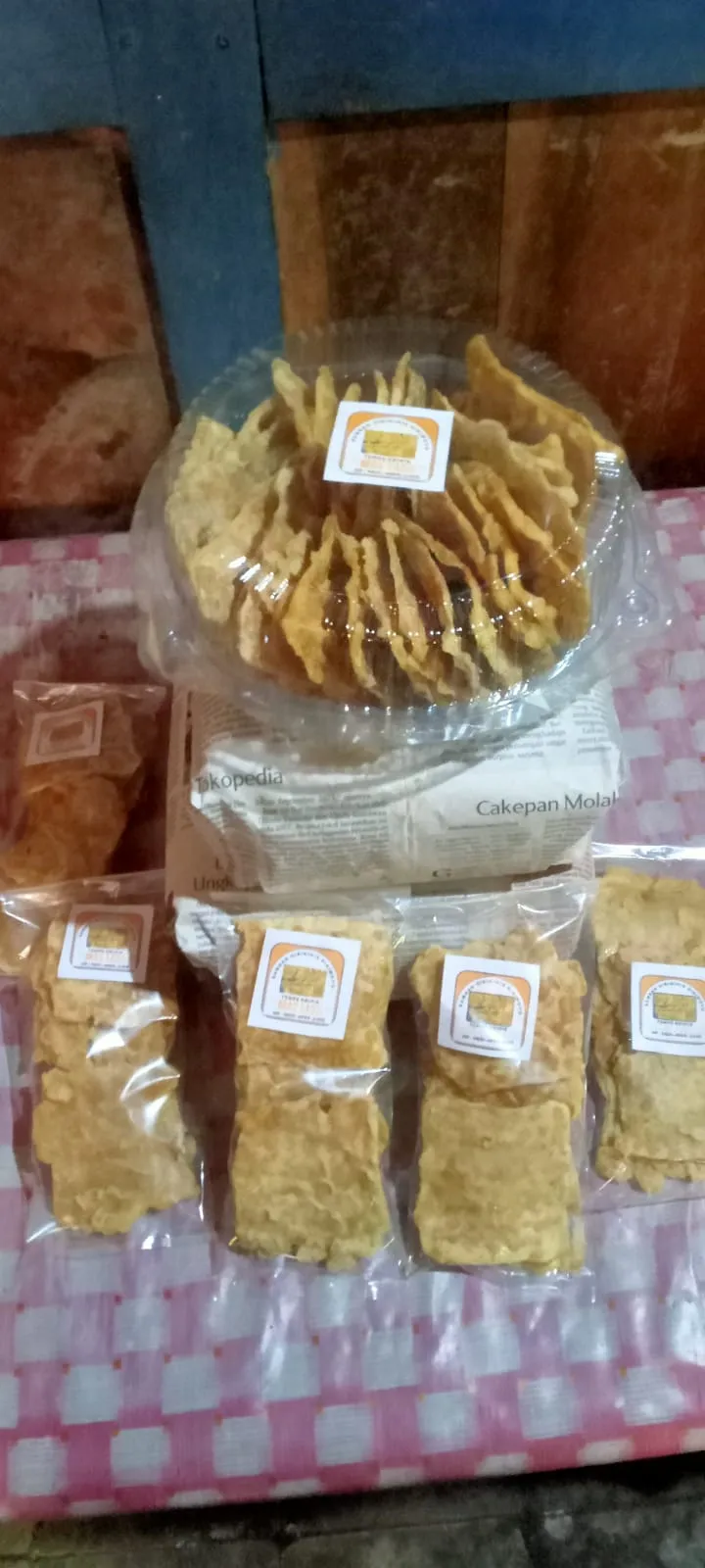 Tempe Kripik Kemasan Plastik