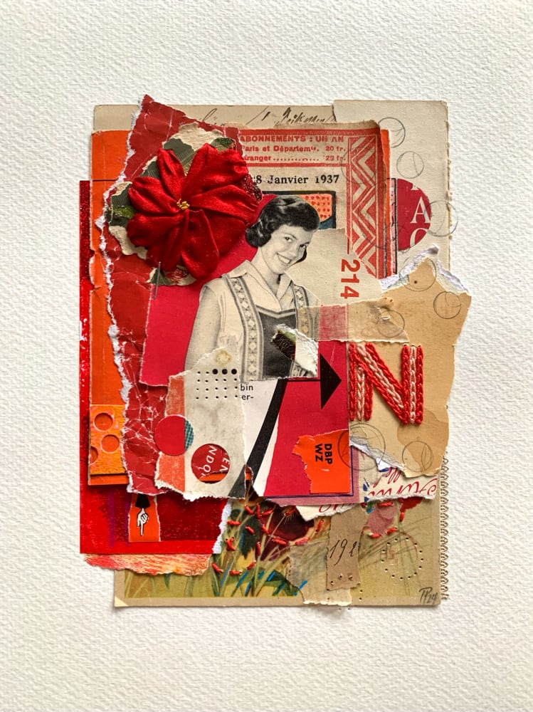 Collages textiles