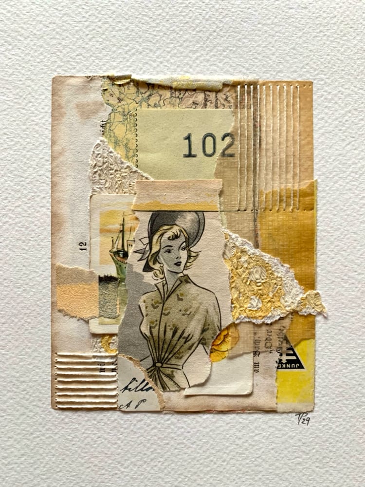 Collages textiles