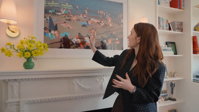 Inside Rachel Brosnahan’s Art-Filled New York Home | Open Door | Architectural Digest