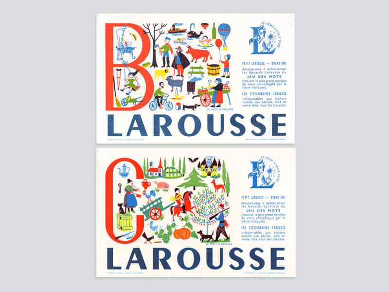 French Alphabet Blotter (1960s) – Present & Correct