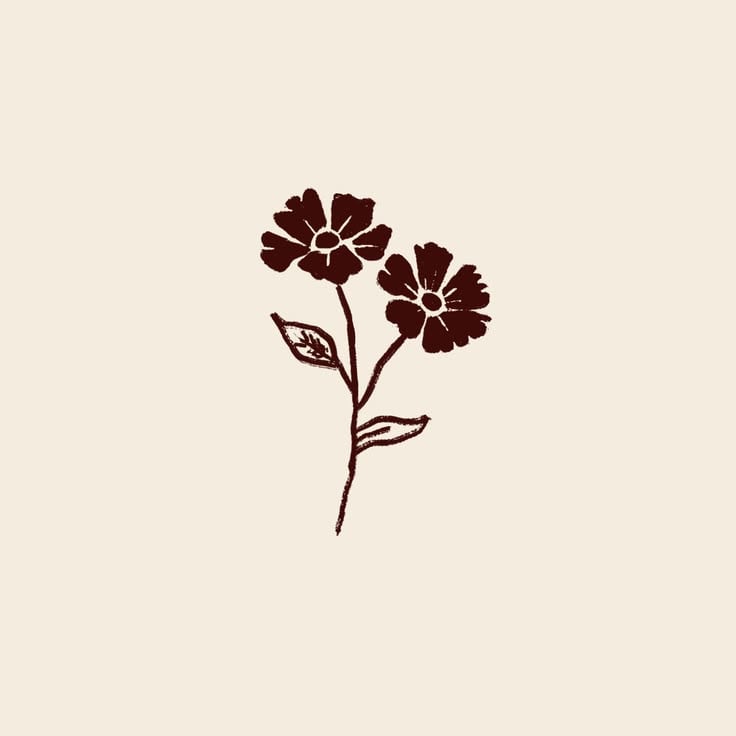 🌼 Tiny Bloom · Ink-Ready