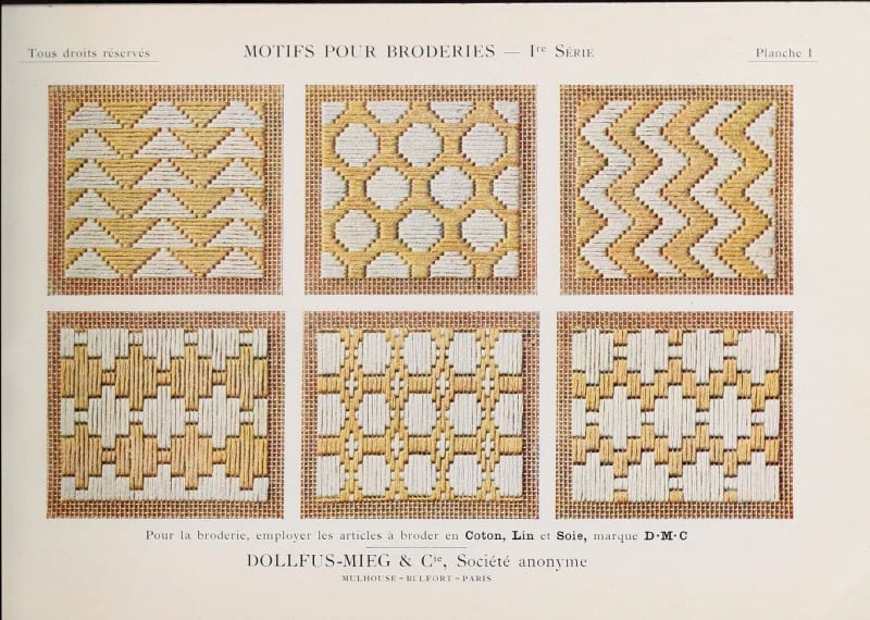 Motifs pour broderies : Dillmont, Thérèse de, 1846-1890 : Free Download, Borrow, and Streaming : Internet Archive