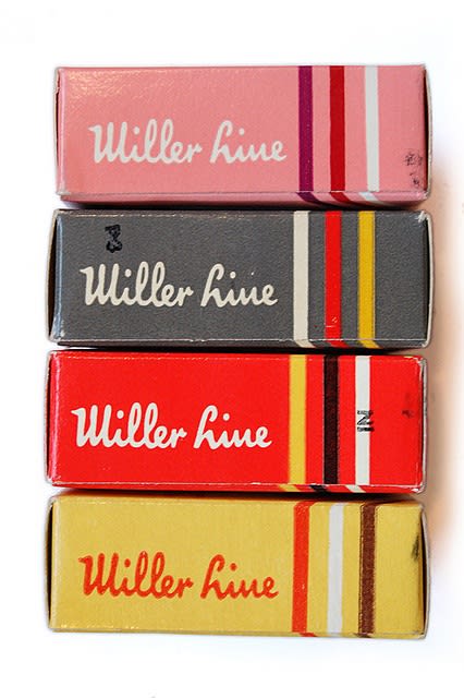 Miller Line Typewriter Ribbon Boxes