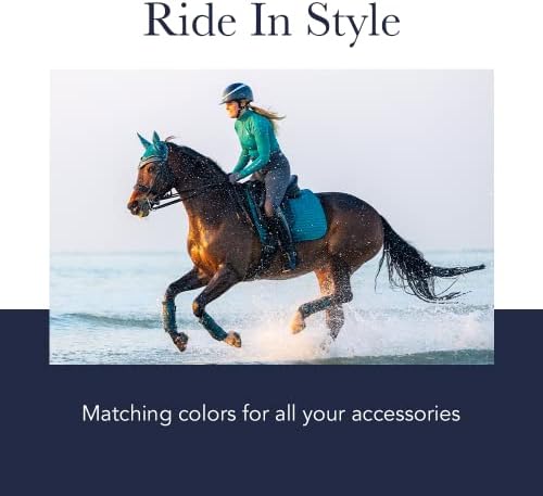 Vue 5 de Dressage Équitation Coton Professionnel