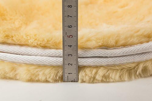 Vue 5 de Housse Selle Laine Mérinos