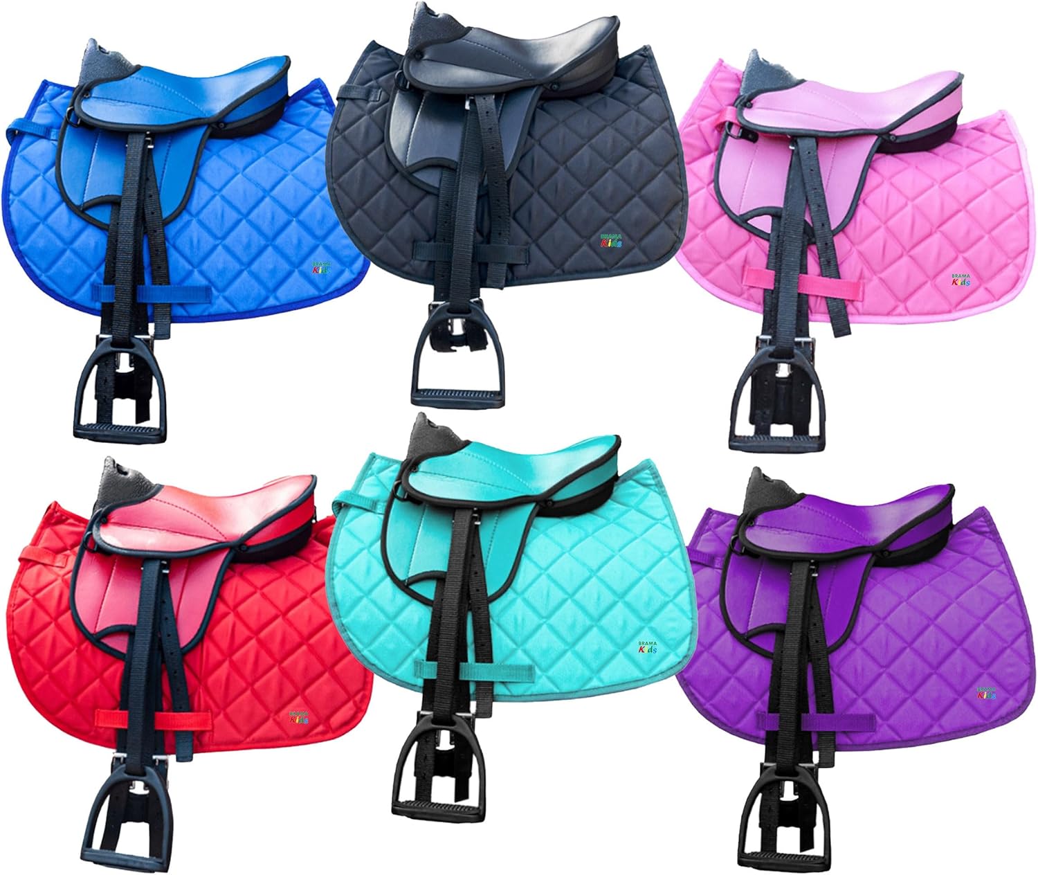 Selle Enfant Équitation Sécurité Légère