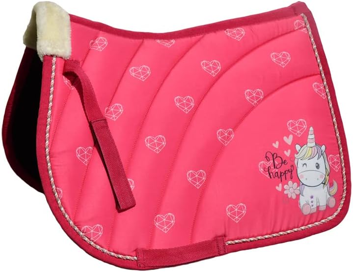 Tapis Selle Licorne Rembourré Poney