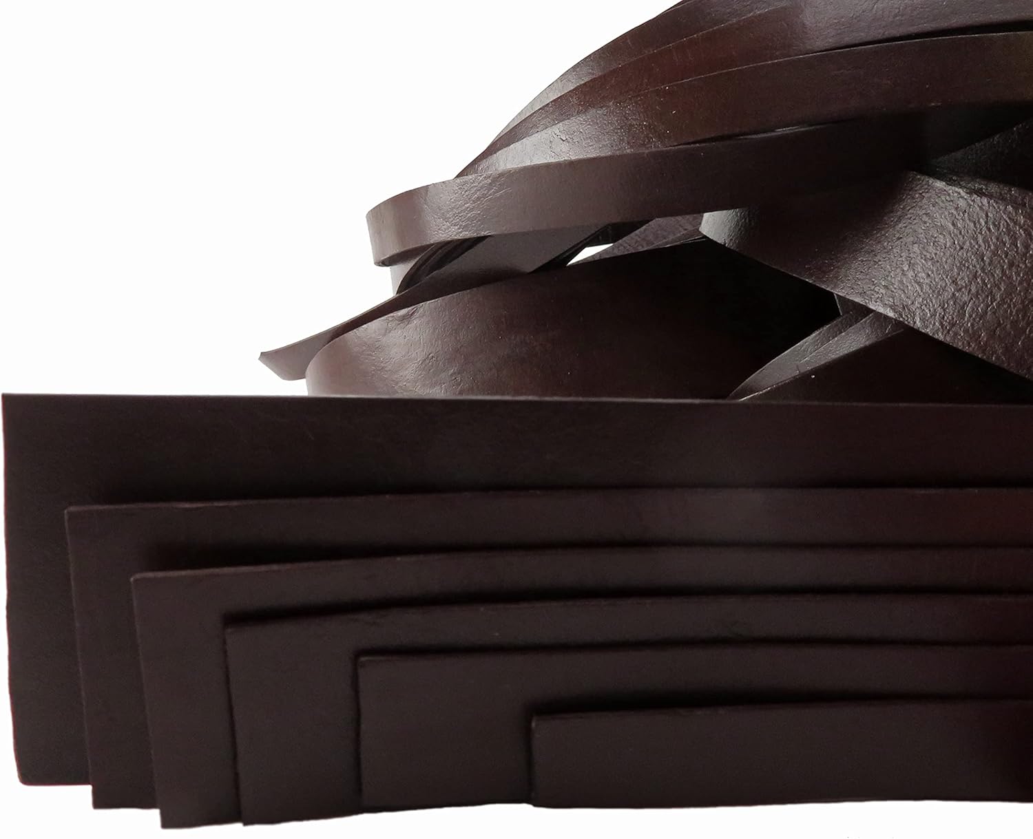 Sangle Cuir Véritable Plate