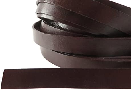 Vue 2 de Sangle Cuir Véritable Plate