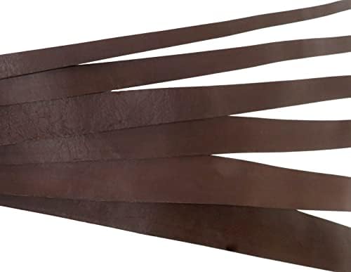 Vue 3 de Sangle Cuir Véritable Plate