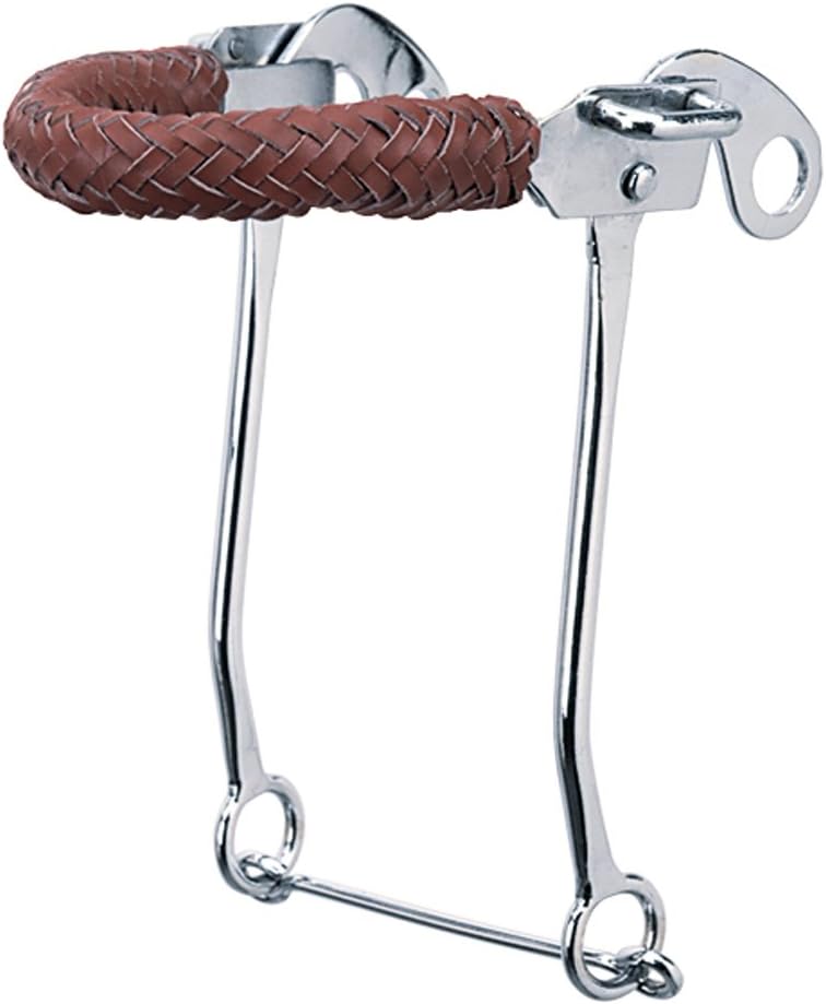Hackamore Cuir Chrome Plaqué