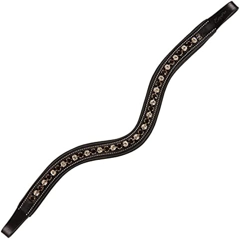 Vue 4 de Frontal Cheval Cristal Élégant