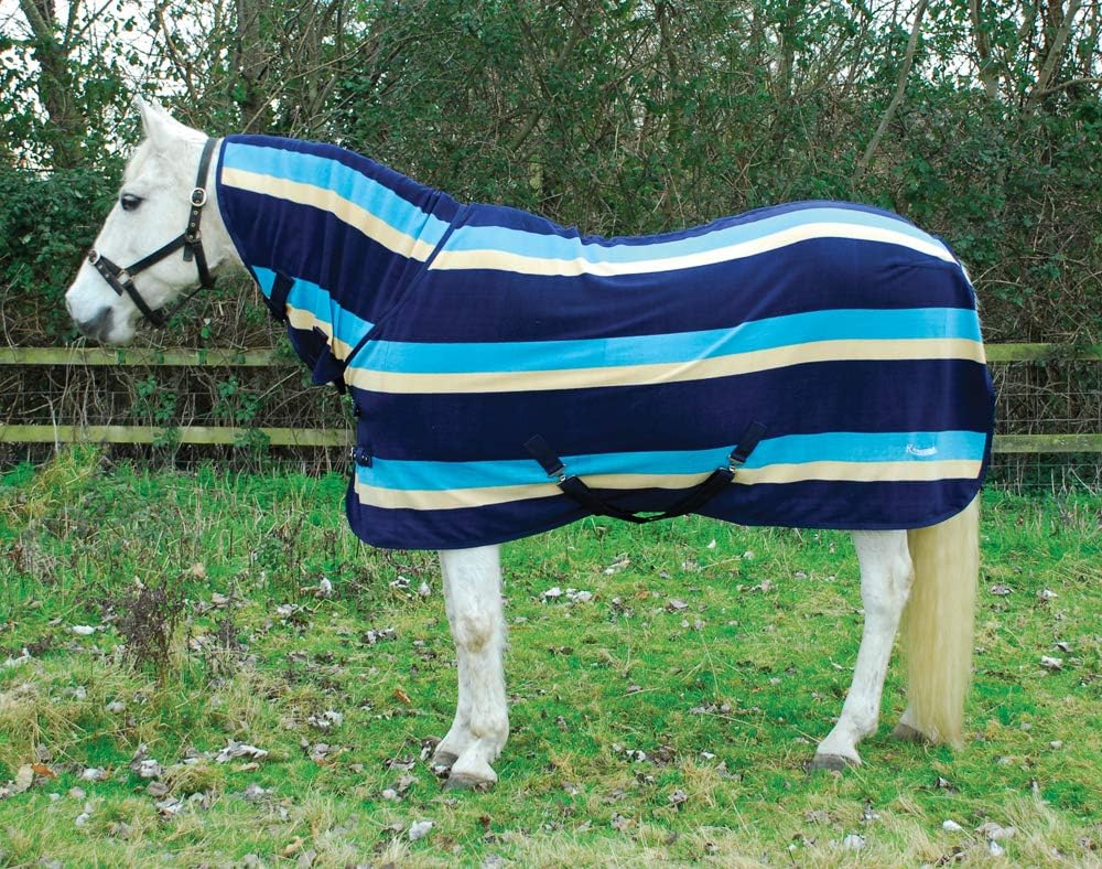 Couverture Polaire Cheval Hiver