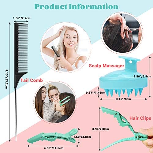 Vue 7 de Brosse Démêlante Massage Cheveux