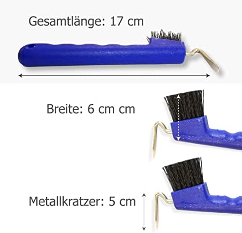 Vue 3 de Cure-pied sabot cheval ergonomique