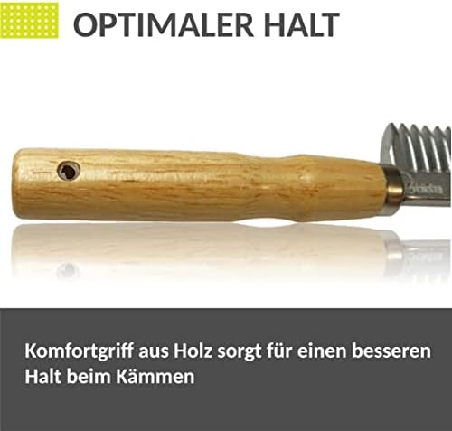 Vue 6 de Peigne Démêlage Crinière Cheval