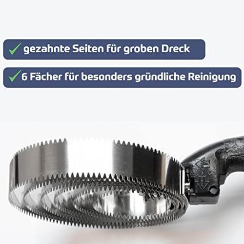 Vue 4 de Étrille Cheval Nettoyage Efficace