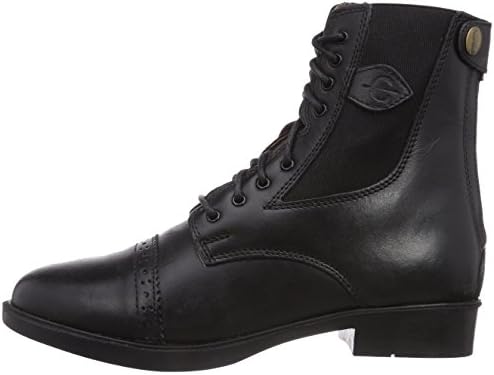 Vue 7 de Bottines Équitation Cuir Lacets