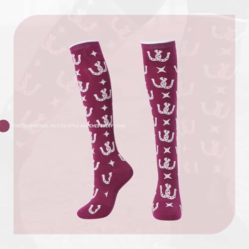 Vue 5 de Chaussettes Équitation Femme Confort