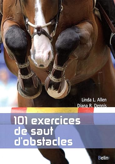Exercices saut d'obstacles équitation