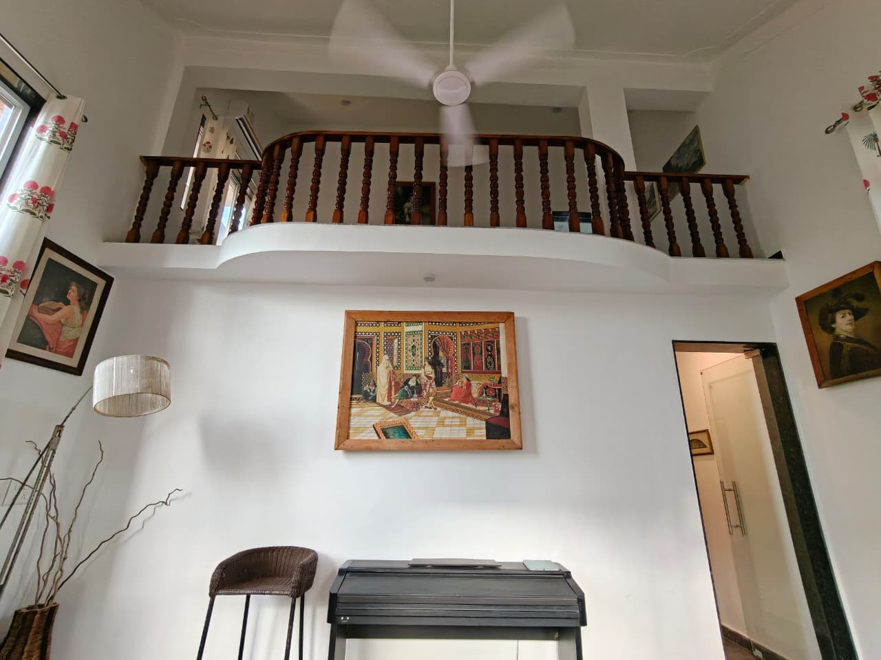 Separate dining hall of the 4 bedroom villa for sale in Arambol, Goa
