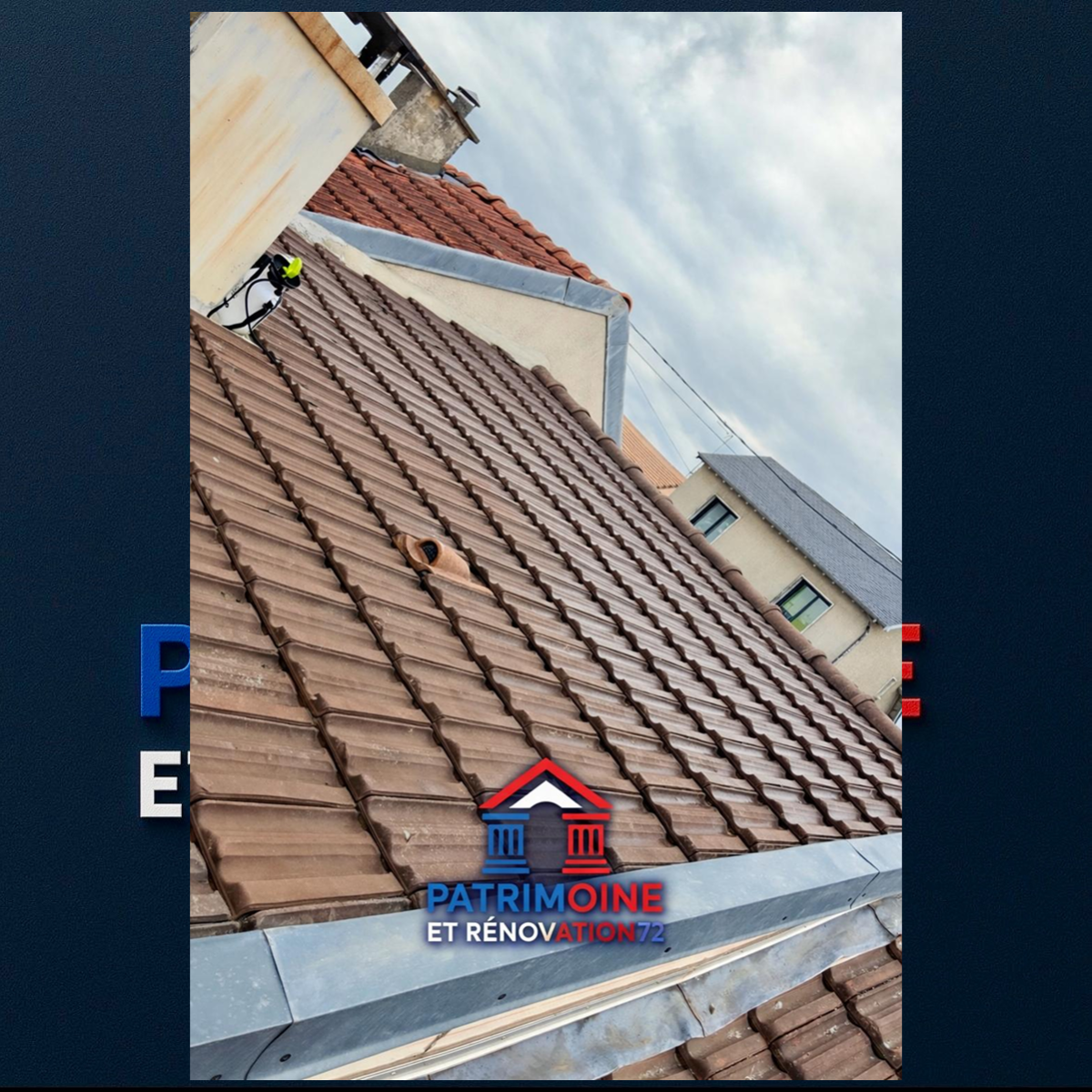 Nettoyage, démoussage et traitement de toiture