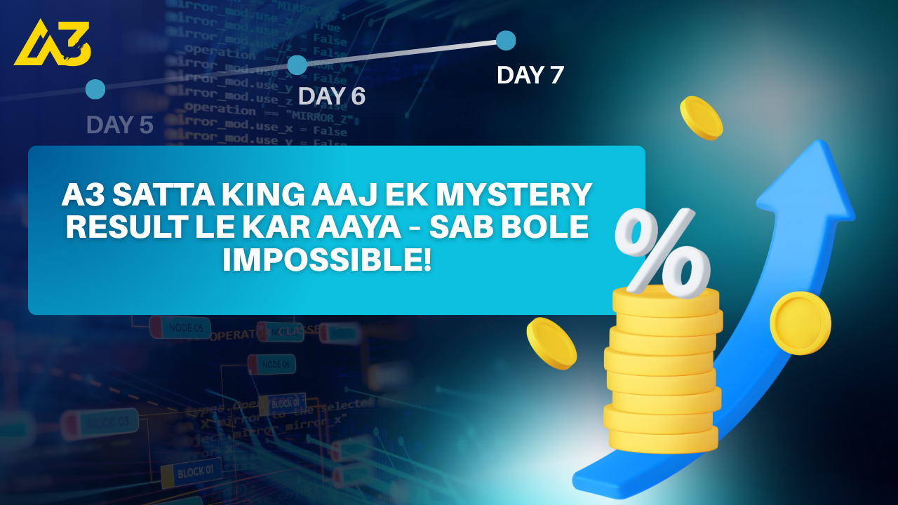 A3 Satta King Chart