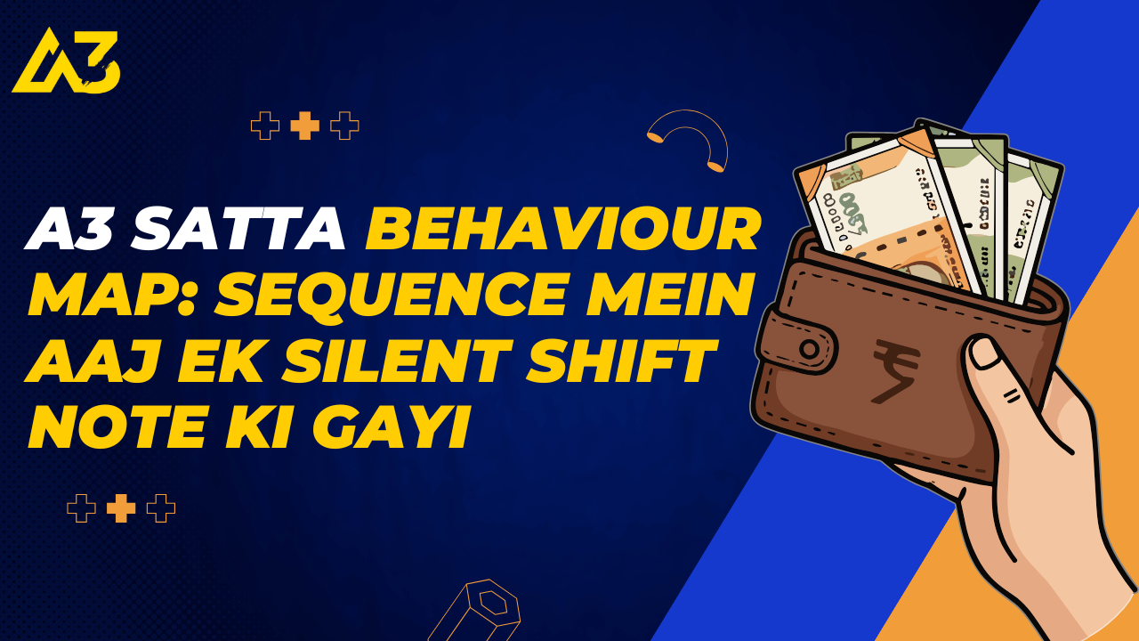 A3 Satta King Chart