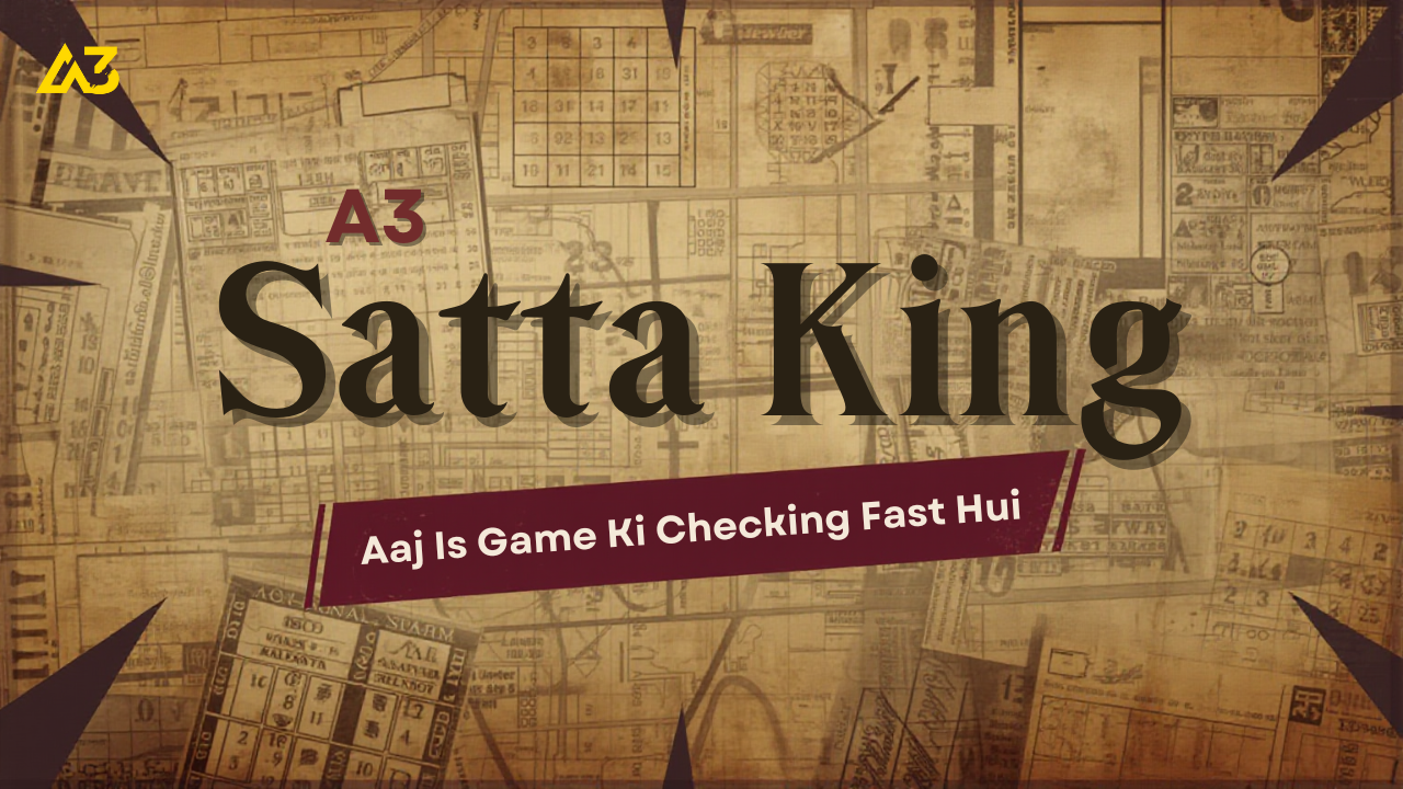 A3 Satta King Chart