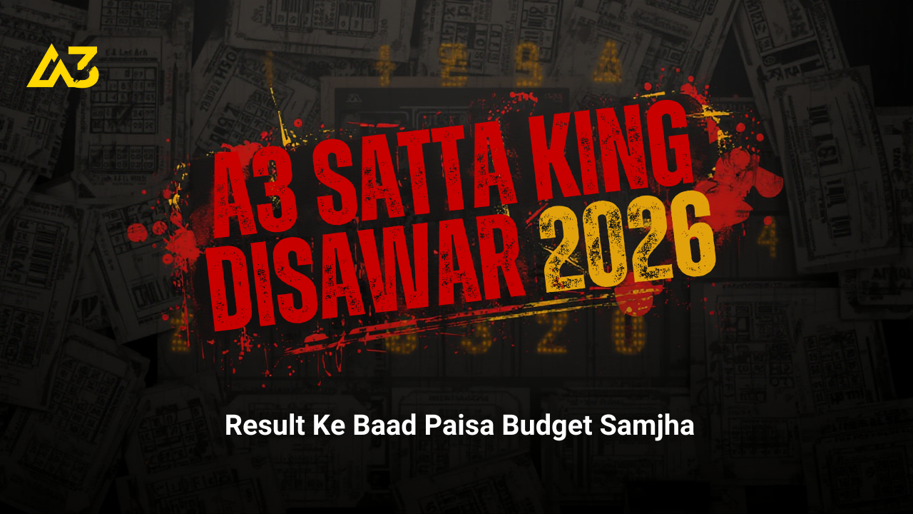 A3 Satta King Chart