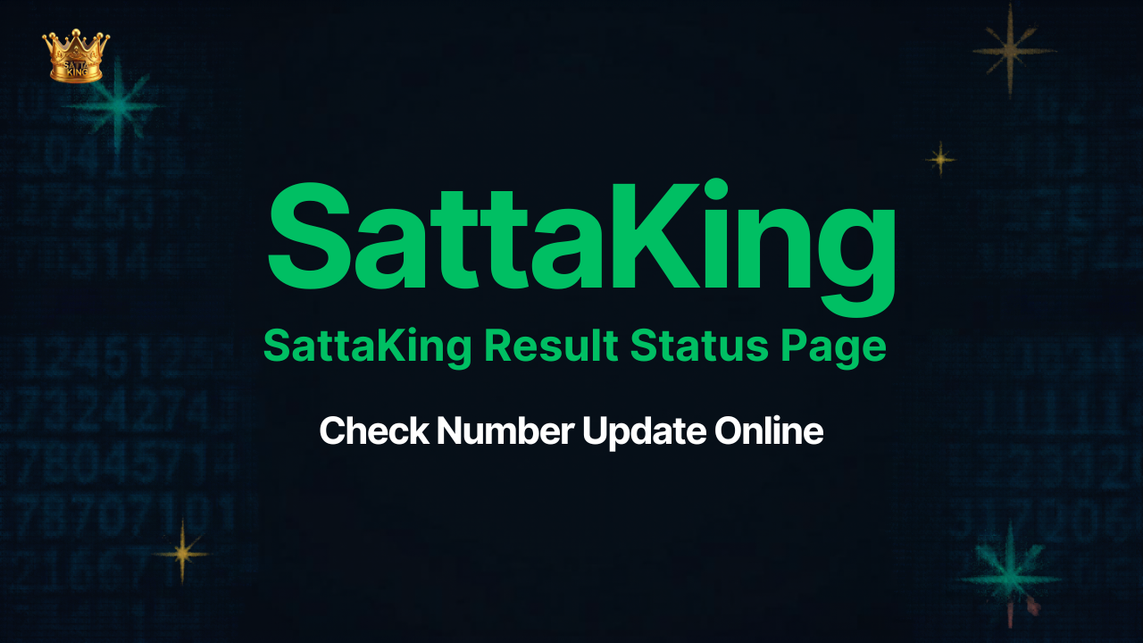 SattaKing Result Status Page – Check Number Update Online