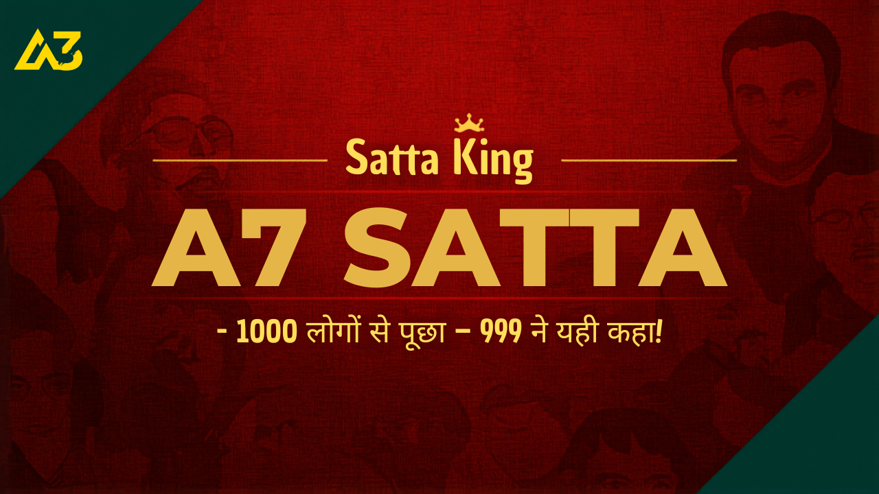 A3 Satta King Chart