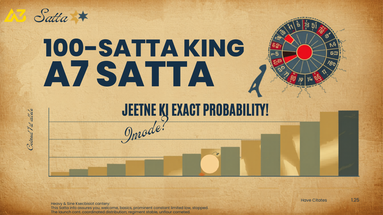 A3 Satta King Chart