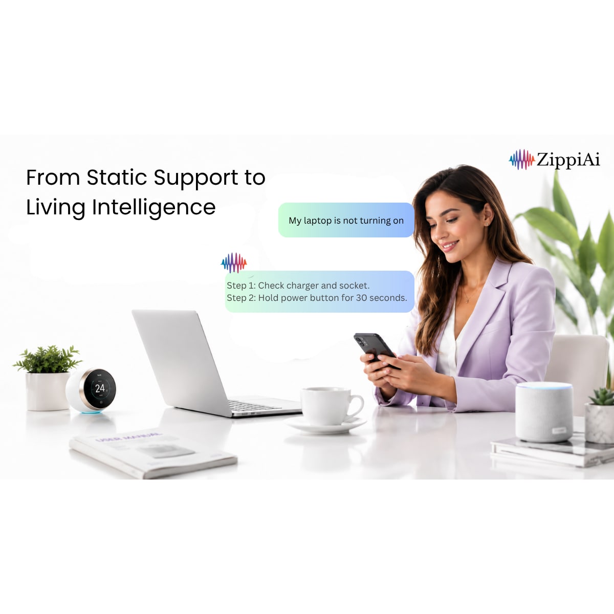 Header image for article: From Manuals to AI Companions: How AI Is Redefining Product Guidance, Customer Support, and Post-Sale Experience