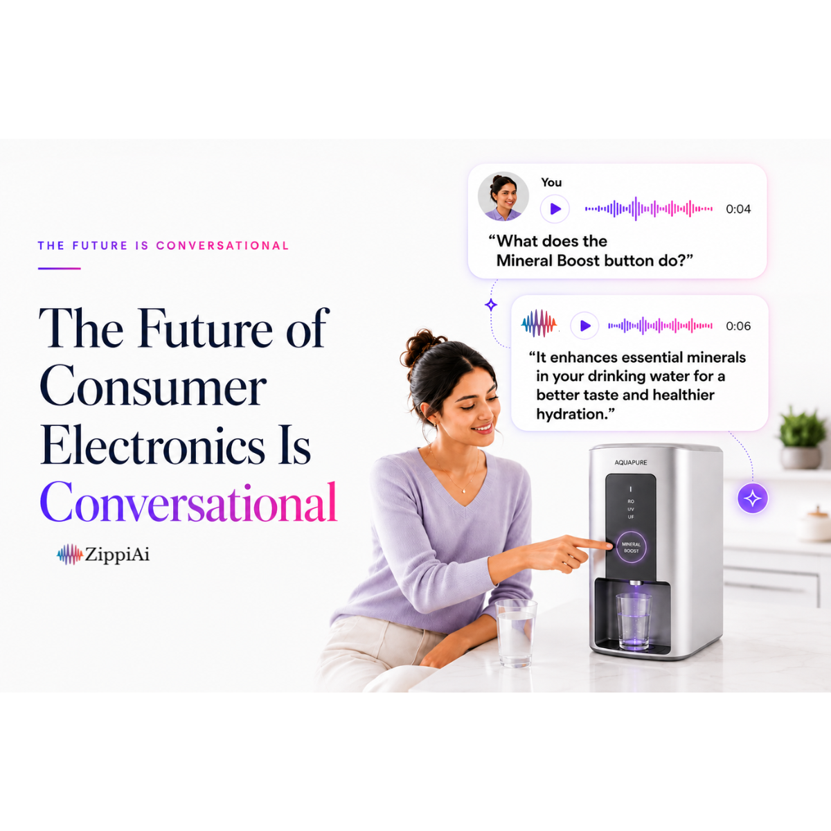 Header image for article: The Future of Consumer Electronics Is Conversational