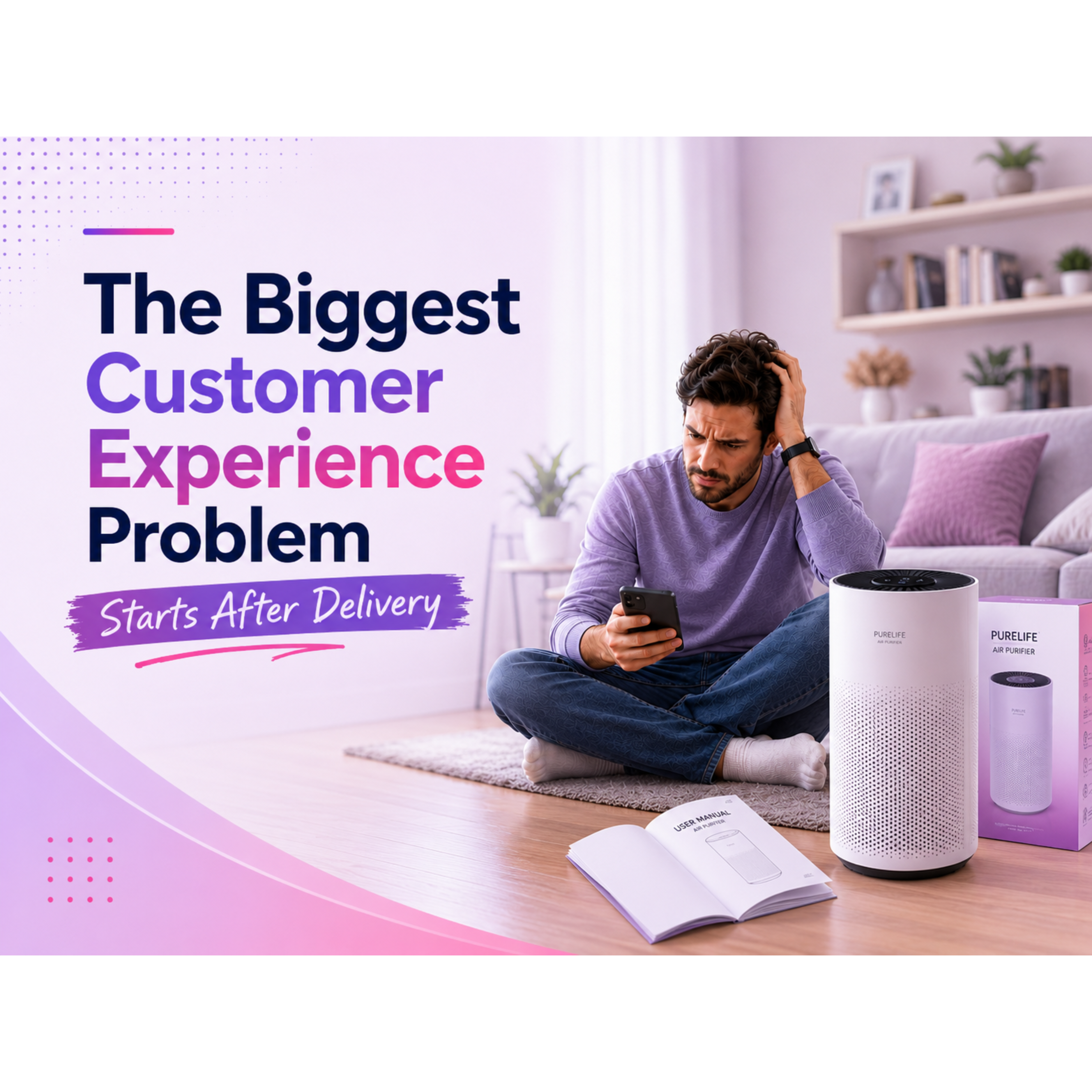 Header image for article: The Sale Is Not the Win. The Post-Purchase Experience Is Where You’re Losing Customers
