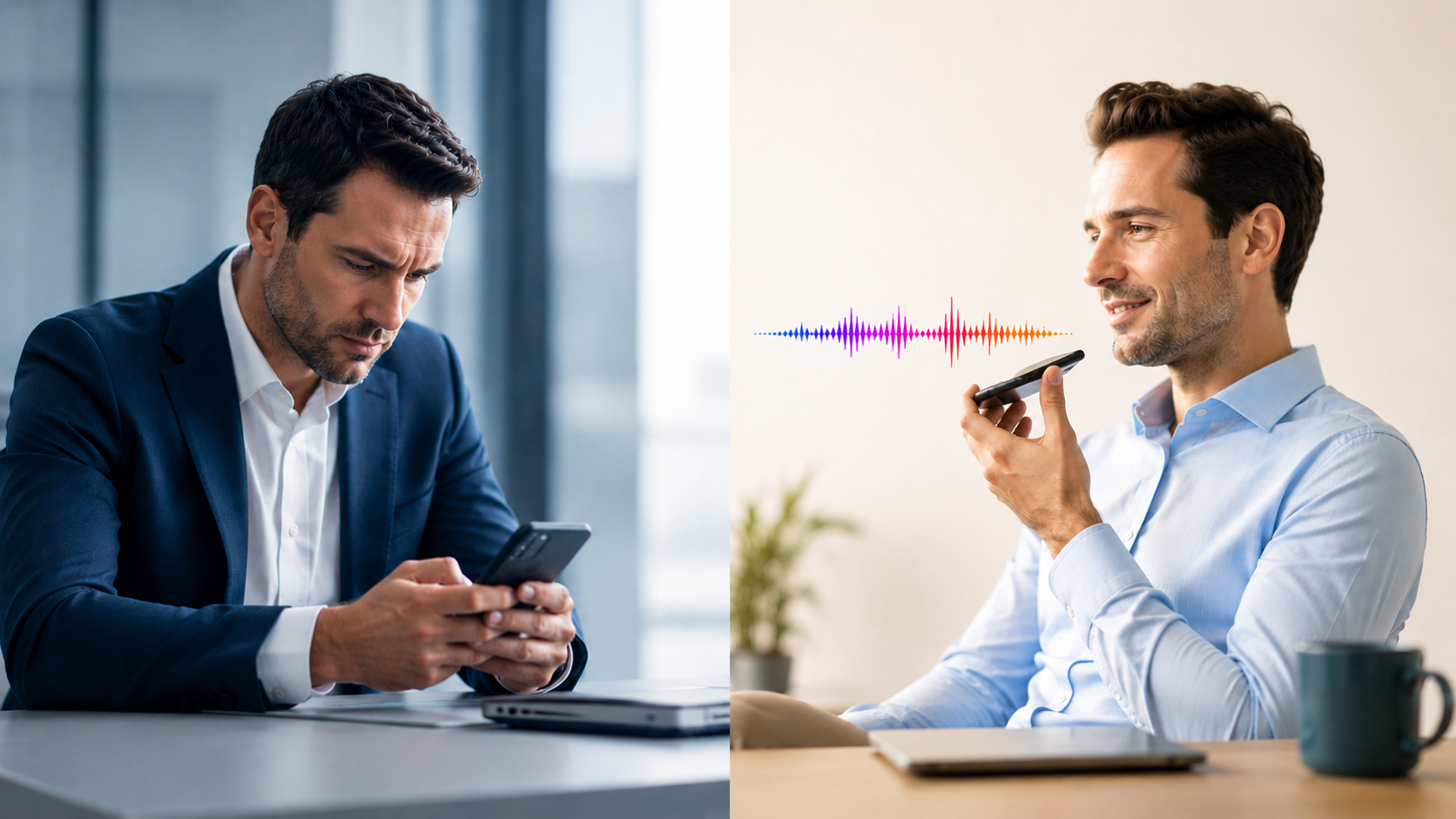 Header image for article: Why Talking Is Faster than Typing