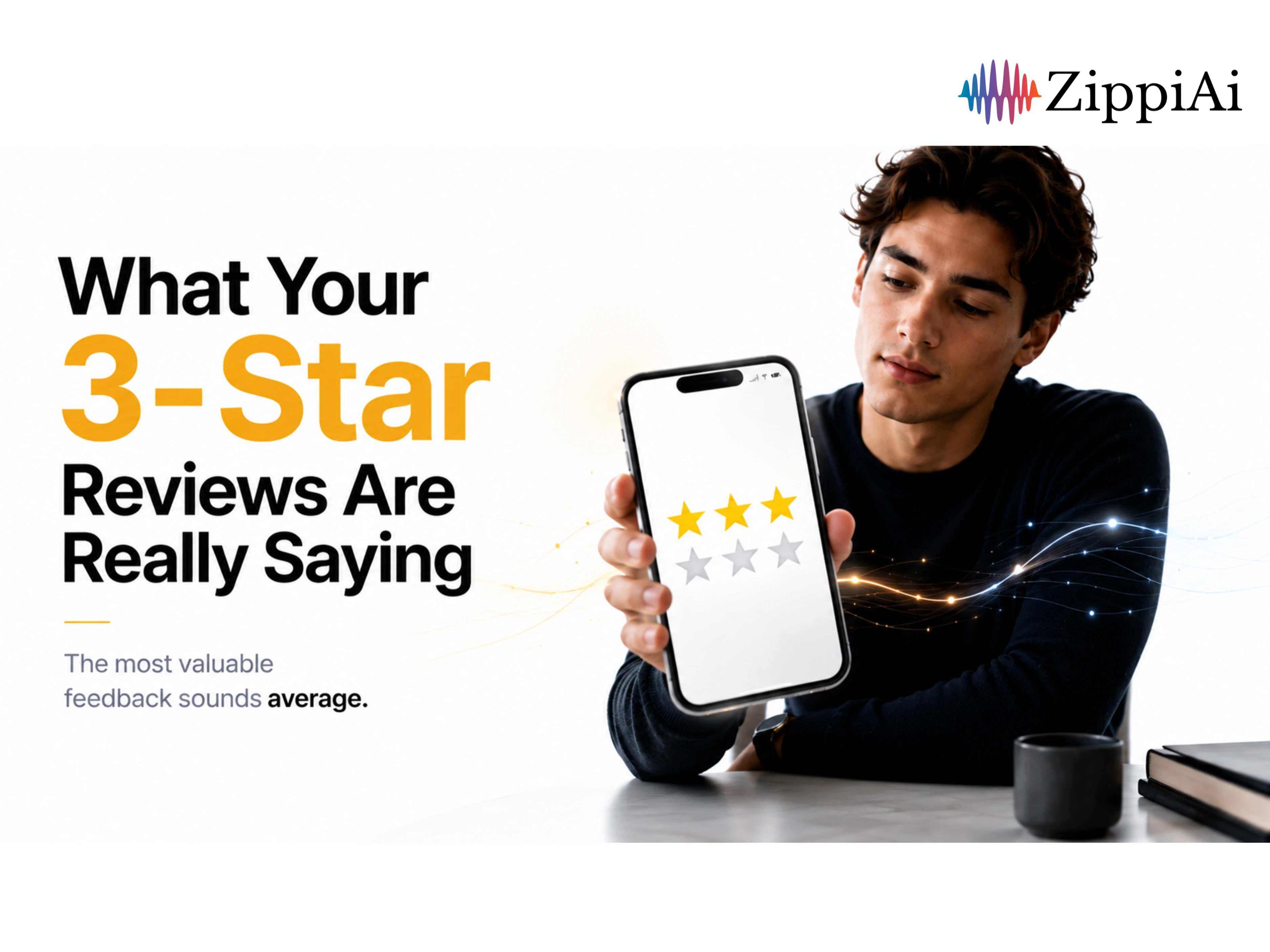 Header image for article: What Your 3-Star Reviews Are Really Saying (And Why AI Reads Them Better Than You Do)