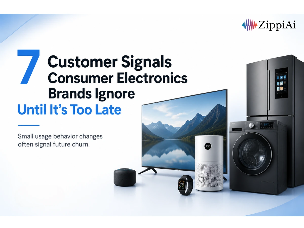 Header image for article: 7 Customer Signals Consumer Electronics Brands Ignore Until It’s Too Late