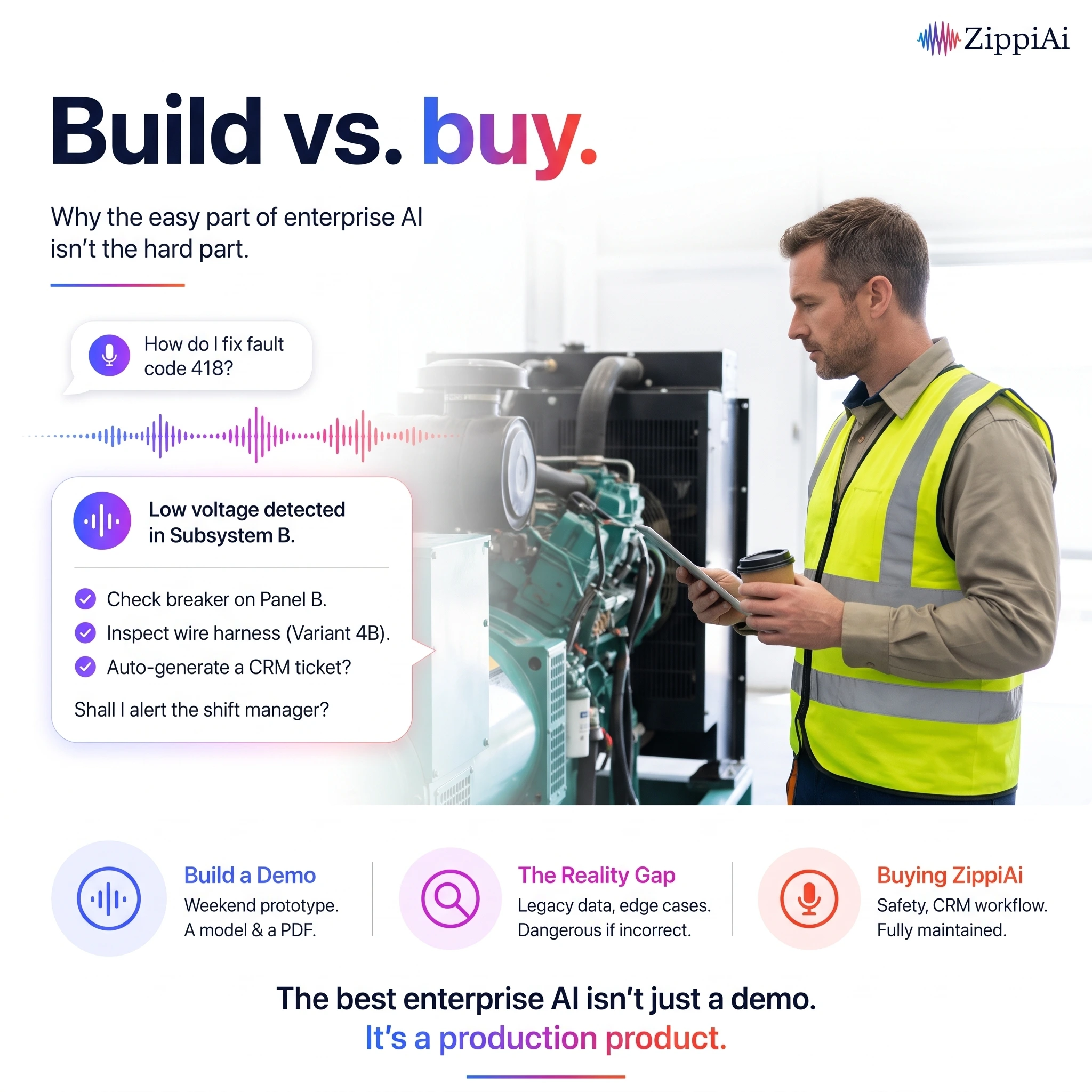 Header image for article: Build vs. Buy: Why the Easy Part of Product AI Isn't the Hard Part