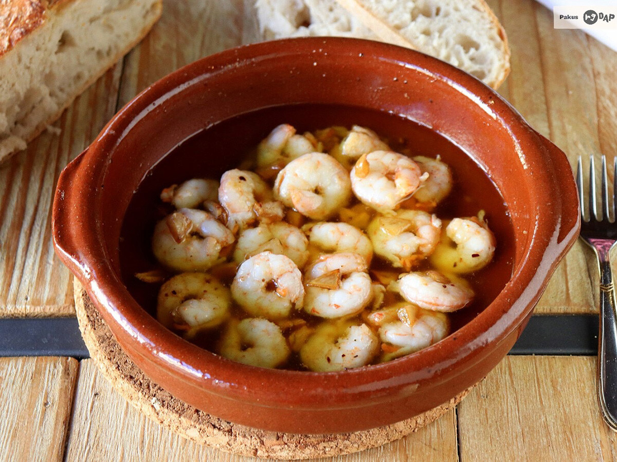 Gambas al ajillo