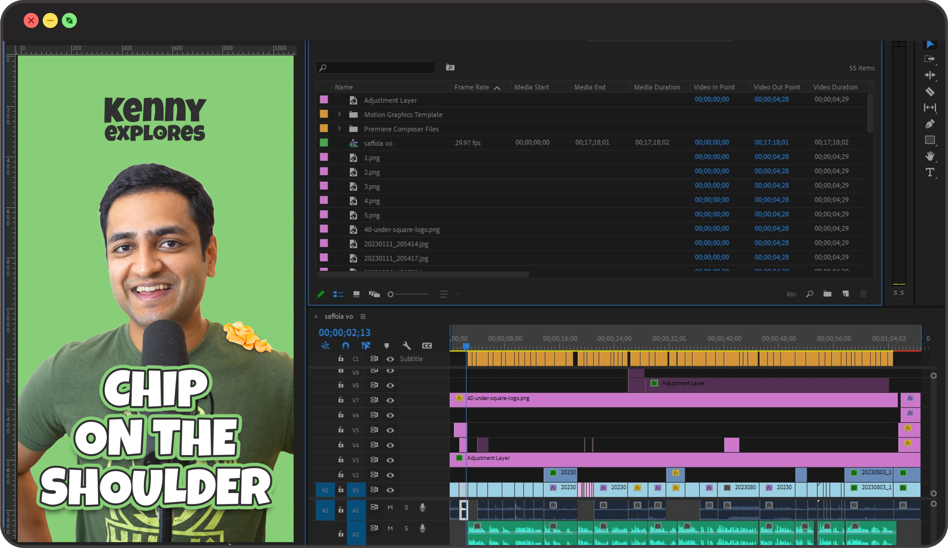 Video Editing Process