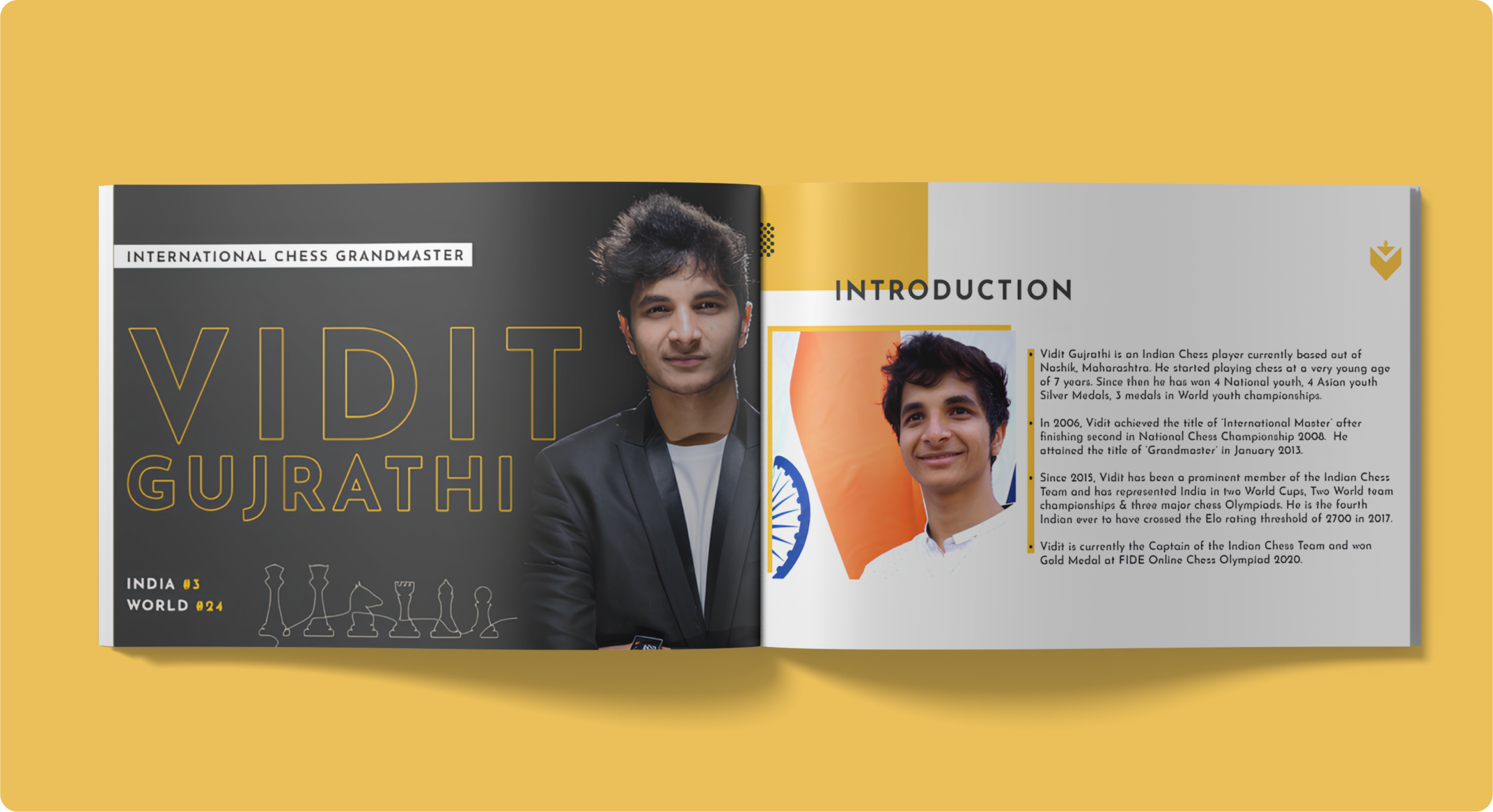 Vidit's Sports Profile