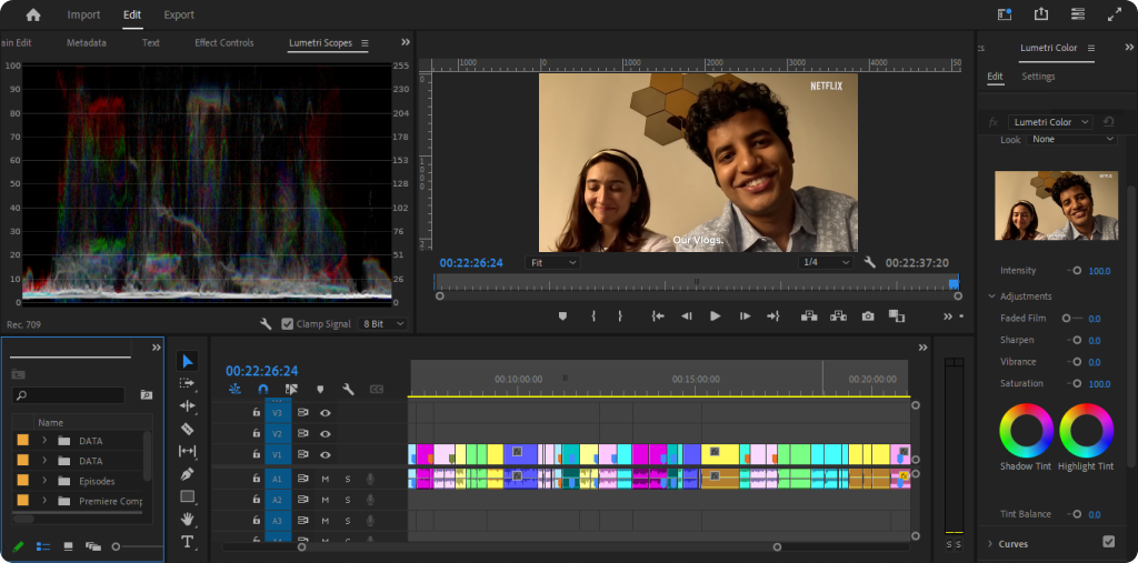 Editing Process